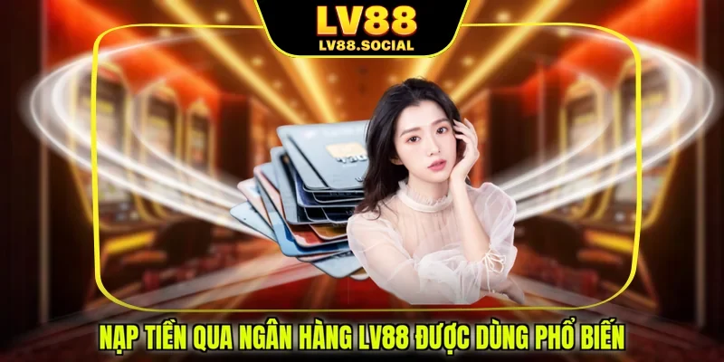 Nạp tiền qua ngân hàng LV88 được dùng phổ biến